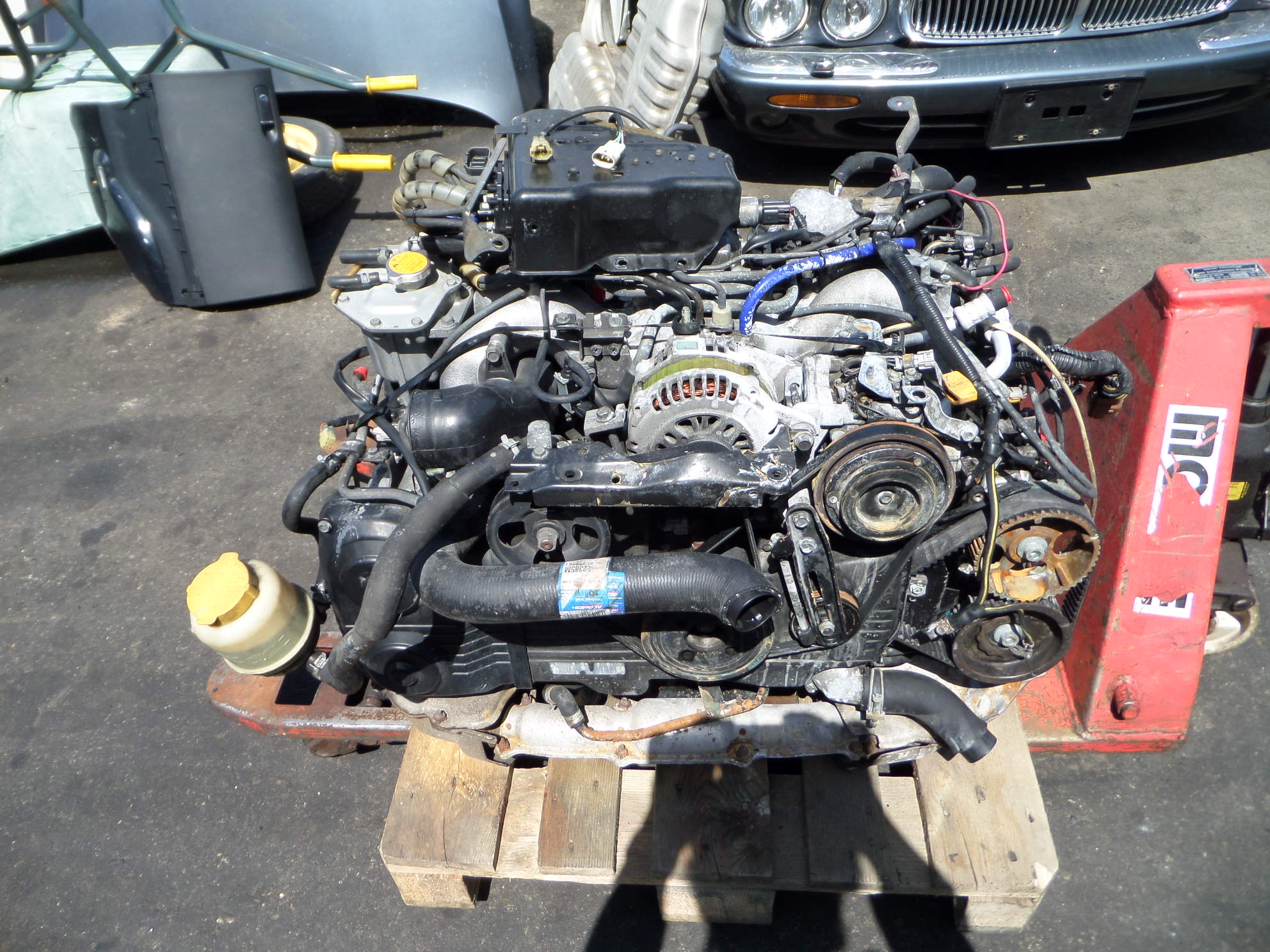 Subaru Legacy Gt Jdm Rhd 2l Twin Turbo Engine Motor Bh B4 Ej20 5spd Transmission Ebay