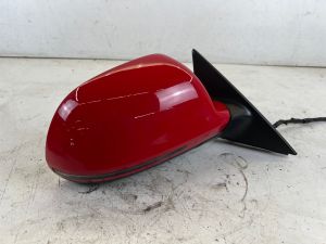 Audi A3 Right Side Door Mirror Red 8P 09-13 OEM Cut Harness